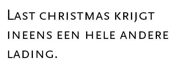 last christmas krijgt een hele andere lading