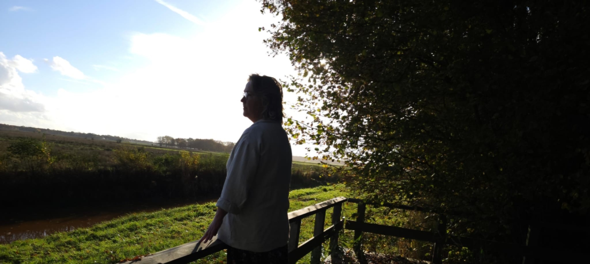 Wandelen in de herfst